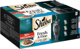 Sheba CATCARE Torba Wet Fresh & FINE (Ryba) Kawałki w sosie Dorosły 50g Opakowanie zbiorcze Standard