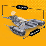 Star Wars Epic Hero Series N-1 Starfighter of the Mandalorian, duże figurki i ekscytujące akcesoria do ekscytujących manewrów, ekscytujące figurki na prezenty Sklep Naty