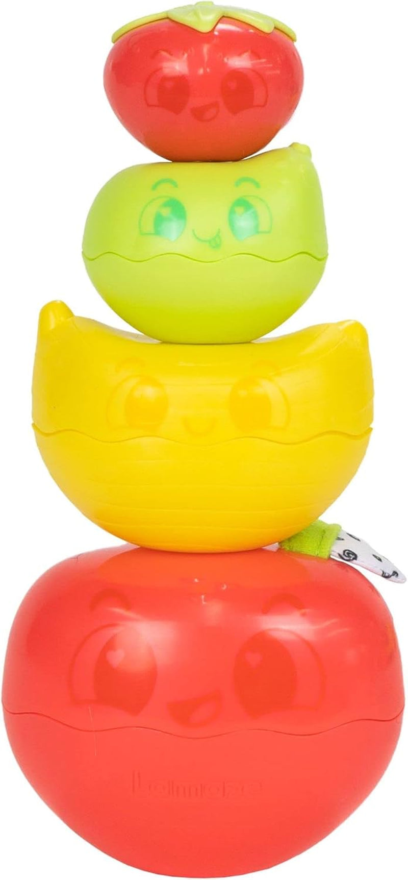 Lamaze L27471 Szalona żyrafa, zabawka dla noworodka, kolorowa zabawka sensoryczna dla dziecka, prezent dla nowych rodziców, zabawka rozwojowa dla chłopców i dziewcząt od 12. miesiąca życia. Zabawki dla niemowląt Naty Shop Basic Fruits
