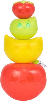 Lamaze L27471 Szalona żyrafa, zabawka dla noworodka, kolorowa zabawka sensoryczna dla dziecka, prezent dla nowych rodziców, zabawka rozwojowa dla chłopców i dziewcząt od 12. miesiąca życia. Zabawki dla niemowląt Naty Shop Basic Fruits