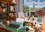 Schmidt Spiele 59920 W biurze, 1000 elementów Sekretne puzzle Puzzle Naty Shop