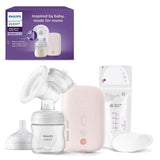 Indywidualny laktator elektroniczny Philips Avent - z technologią Natural Motion, wygodną silikonową poduszką Akcesoria Żywność i karmienie piersią Bebe Naty Shop Scf395/31