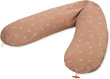 Julius Zöllner Organiczna poduszka do karmienia 190 cm, wypełnienie 42 litry Mikrokulki Eps, wyprodukowane w Niemczech Akcesoria Żywność i karmienie piersią Baby Naty Shop Flowery