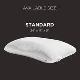 Poduszka TEMPUR-PEDIC Symfonia Z pianki memory, Luksusowa, Miękka, Standardowa, Biała Poduszki standardowe Naty Shop