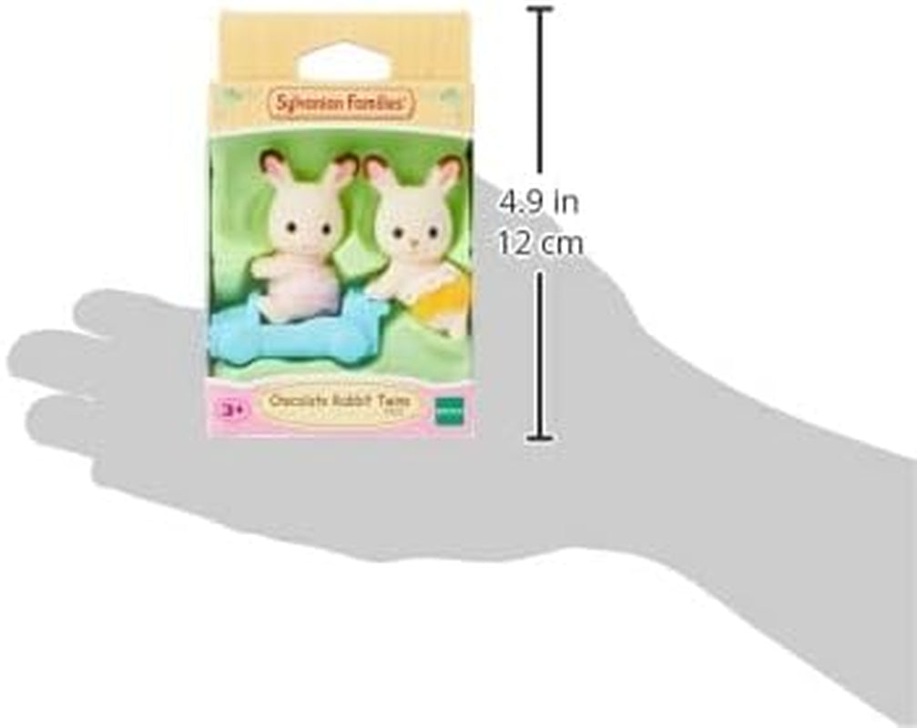 Sylvanian Families L5420 Czekoladowe bliźniaki-króliki - Naty Shop Dolls Figurki do domku dla lalek