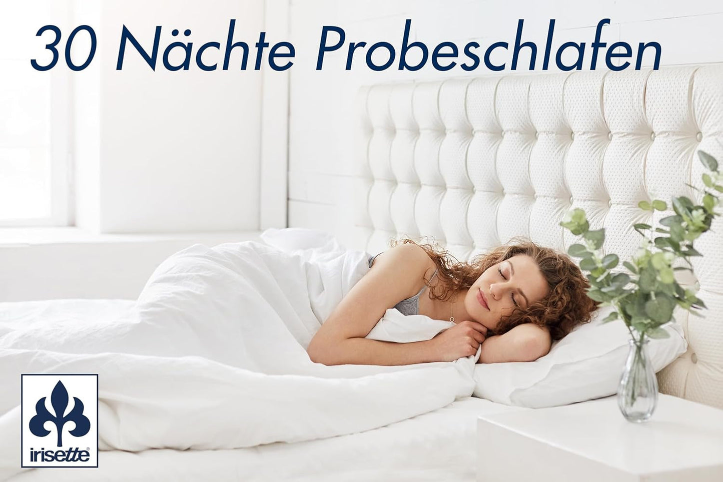 Poduszka Irisette Noblesse - Made in Germany - Poduszka ze zdejmowanym pokrowcem wykonana z czystej bawełny, 80 X 80 cm, poduszki z certyfikatem Oeko-Tex Naty Shop