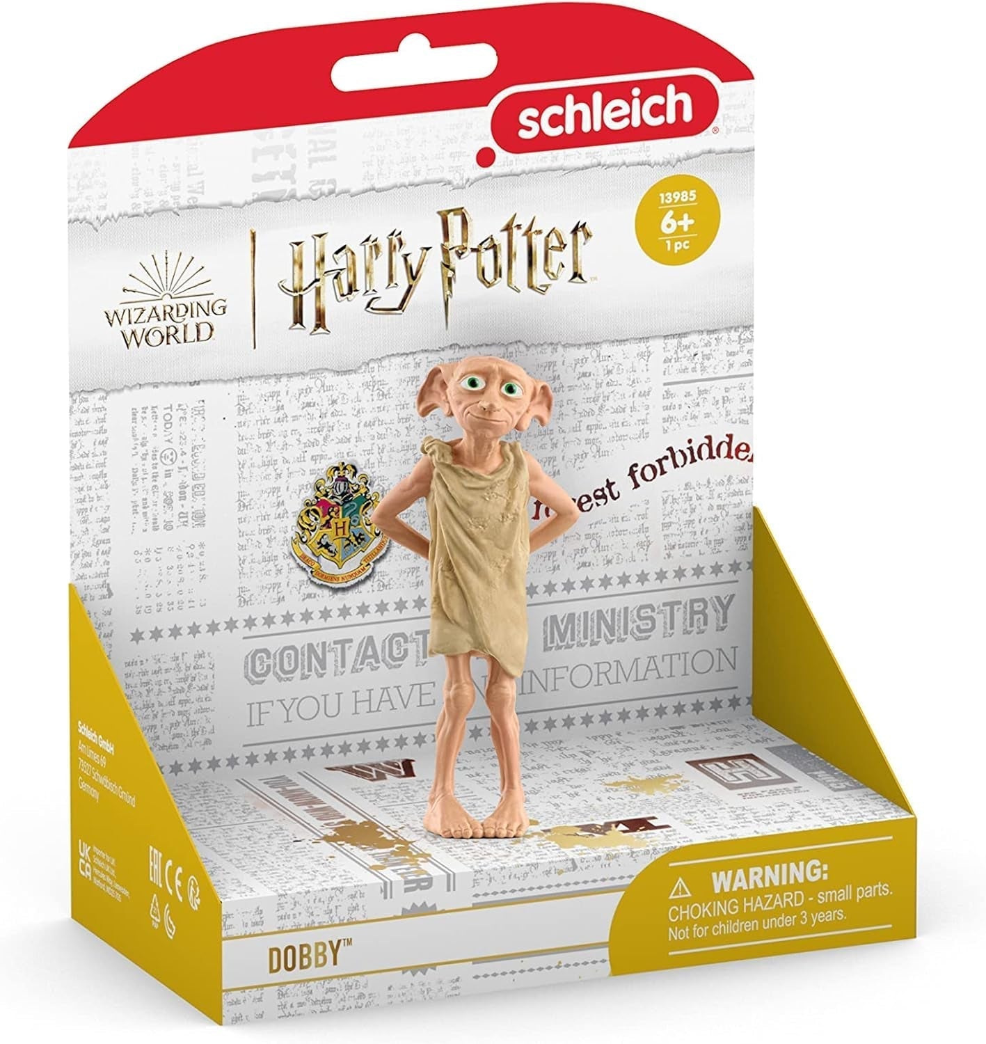 Schleich 13985 Zgredek, od 6 lat, figurka HARRY POTTER, 3 X 4 X 8 cm Figurki Naty Shop