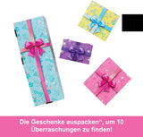 Barbie Party Doll Unboxed i akcesoria Birthday Pet Series 10 Zestaw gwiazdek na imprezę niespodziankę, w tym efekt zmiany koloru i dekoracje na ciasto JFG72