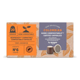 Autor: Amazon Heimkompostierbare Kaffeekapseln, kompatibel mit Nespresso, 100% kolumbianischer Arabica, 20 Stück – Rainforest Alliance-zertifiziert