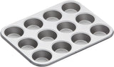 Kitchencraft Blacha do pieczenia muffinów z powłoką nieprzywierającą, mieszcząca 12 babeczek, formy i tace do pieczenia o wymiarach 35 cm x 27 cm Naty Shop