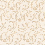 Papstar, 50 serwetek „ROYAL Collection” 1/4-krotnie 40 cm x 40 cm szare „Damascato”, #85005