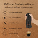 Handpresso - ciężarówka z kawą 21010 | Ekspres do kawy z kapsułkami Senseo do samochodów ciężarowych 24V | Ekspres do kawy 24 V do ciężarówek, podróżny ekspres do kawy na kapsułki | Ekspres do samochodu ciężarowego 24 V do podróży