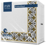 PAW - Serwetki Airlaid - Materiałowe (40 X 40 cm) I 50 sztuk I Na pogrzeb, przyjęcie pogrzebowe, pogrzeb, pożegnanie I Wysokiej jakości serwetki materiałowe do dekoracji stołu - Kwiat pamięci I Kwiat pamięci