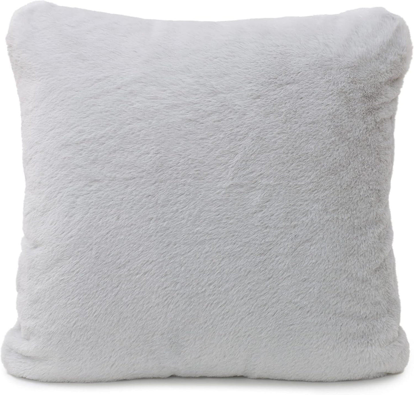 Gözze - Wygodna poszewka na poduszkę, Merino Feeling, 50X50 cm - Ciemnozielone Łóżka i koce Besuche den GÃ¶zze-Store srebrny