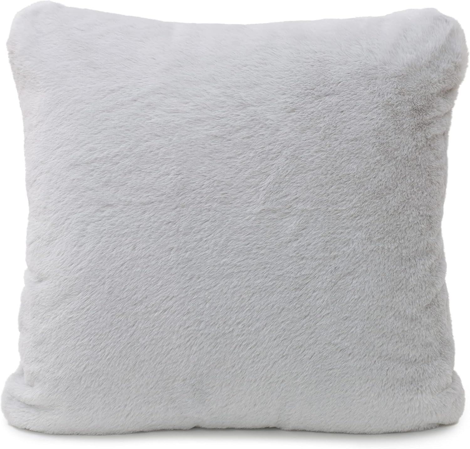 Gözze - Wygodna poszewka na poduszkę, Merino Feeling, 50X50 cm - Ciemnozielone Łóżka i koce Besuche den GÃ¶zze-Store srebrny