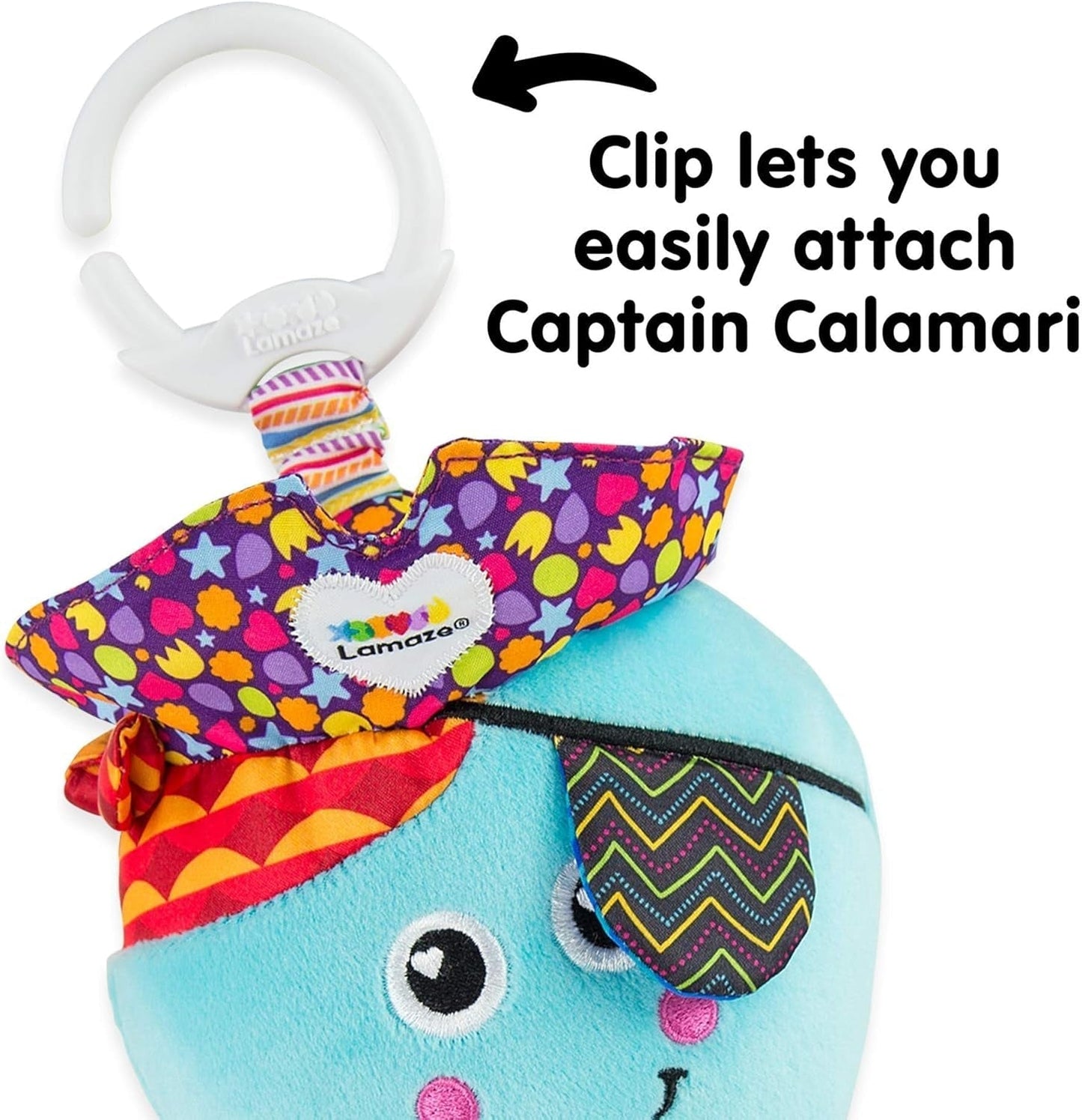 Lamaze Kids Toy Captain Squid, Octopus Pirate Clip & Go, wysokiej jakości zabawka dla małych dzieci i Diego Kids Toy, Flying Dragon Clip & Go, wysokiej jakości zabawka dla małych dzieci Bebe Naty Shop Toys