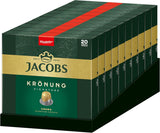Jacobs Kaffeekapseln Krönung Crema, Intensität 6/12, 10 x 20 Getränke, kompatybilna z Nespresso* Kaffee Kapseln, 200 Kapseln