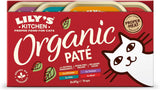 Lily's Kitchen Naturalny składnik Mokra karma dla dorosłych kotów, opakowanie wielotacowe Organiczna, bez zbóż, 4 x (8 x 85 g)