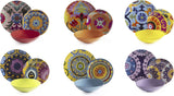 Zestaw naczyń obiadowych Excelsa New Delhi, 18 elementów, porcelana