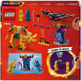 LEGO NINJAGO Mech bojowy Arina, zabawka Ninja dla dzieci w wieku od 4 lat Z figurkami W zestawie. Arin z mini kataną, figurkami i mechami, mały prezent dla chłopców i dziewcząt 71804 Zestawy do budowania Besuche den LEGO-Store