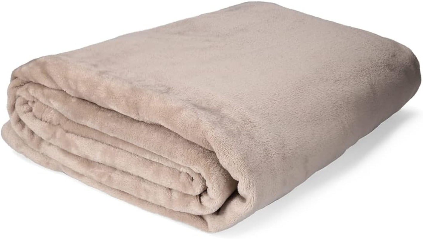 HOMLA Puszysty i ciepły czerwony koc polarowy - na sofę i łóżko Wygodny koc Koc na sofę Koc do salonu - łatwy w utrzymaniu 150 X 200 cm Różowy Łóżka i koce Besuche den HOMLA-Store Beżowy Mukava Poliester 200X220 cm