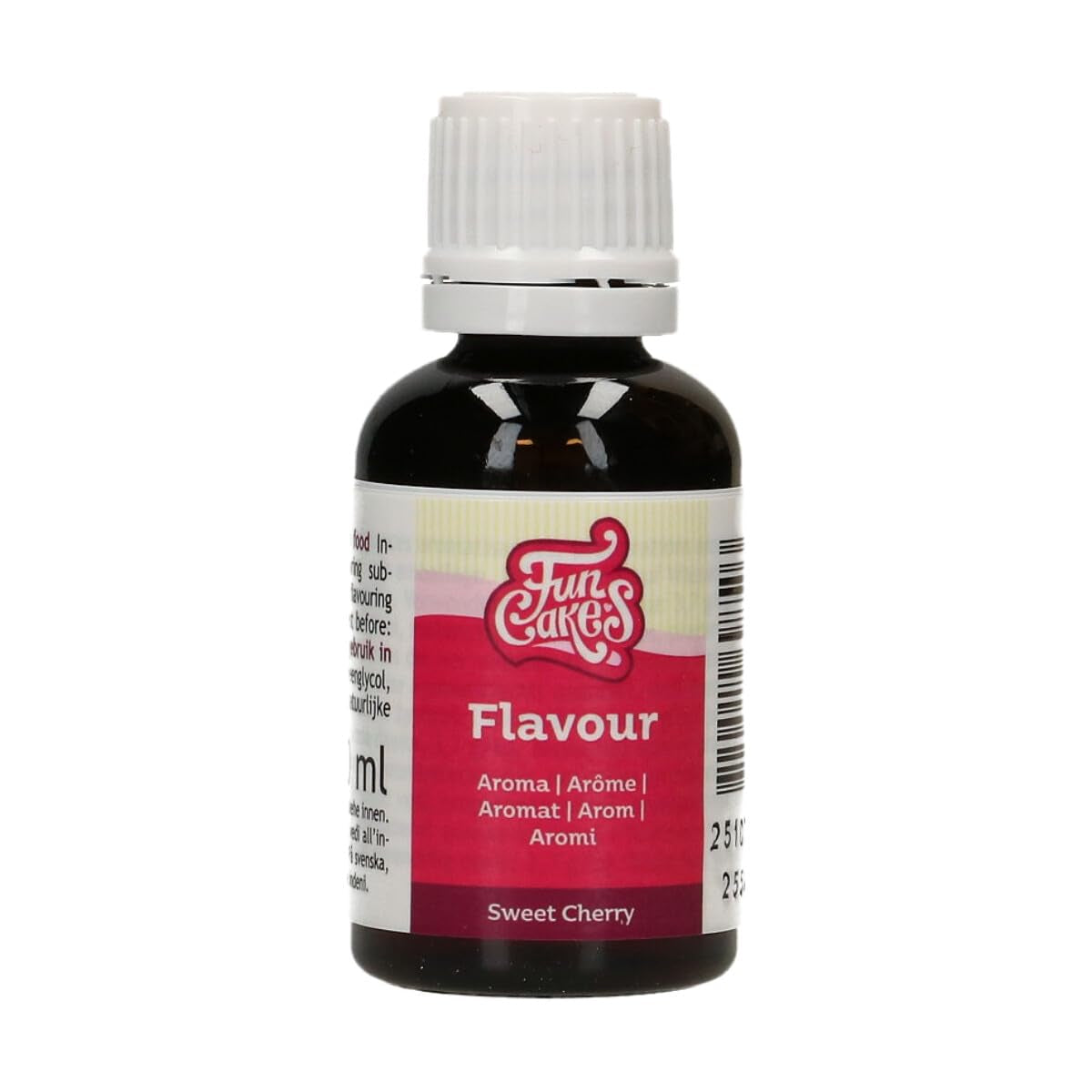 Funcakes Flavours Süße Kirsche Lebensmittel Aroma Flüssig - 30 Ml - Intensywny aromat - Alkoholfrei Und Halal - Lebensmittelaroma Gesmack Für Backen, Glasuren, Teigen, Eiscreme Und Soßen Słodziki Naty Shop Default Title