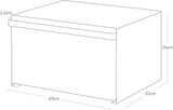Yamazaki 4352 TOWER Kosz na chleb, biały, stalowy, minimalistyczny, 40 x 34,5 x 24 cm Pudełka do przechowywania żywności Naty Shop