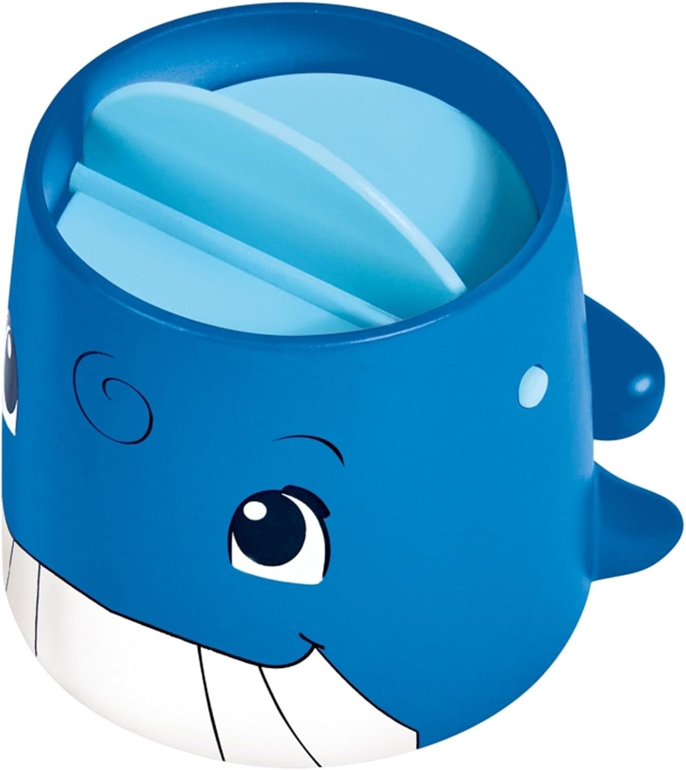 Simba 104010183 - Wiadro ABC ze szkłem do układania w stosy, wiadro i kolorowe szkło ze strumieniem i kołem wodnym, 3 sztuki, 23 cm, od 12 miesięcy Baby Toys Naty Shop