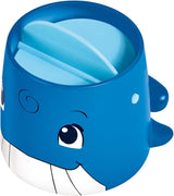 Simba 104010183 - Wiadro ABC ze szkłem do układania w stosy, wiadro i kolorowe szkło ze strumieniem i kołem wodnym, 3 sztuki, 23 cm, od 12 miesięcy Baby Toys Naty Shop