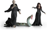 Schleich 42684 Lord Voldemort, Nagini i Bellatrix Lestrange, od 6 lat, HARRY POTTER - figurka do zabawy, 21 X 16 X 18 cm Figurki Naty Shop Domyślny tytuł