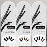 Nagel Pinsel 8 Stück Pinsel Für Gelnägel, Nageldesign Gel Pinsel Dotting Painting Line Pen Für Nagelack Żel Akryl Nagel Pinsel Zestaw do zdobienia paznokci Akryl Pinsel Fineliner Nägel Selber Machen