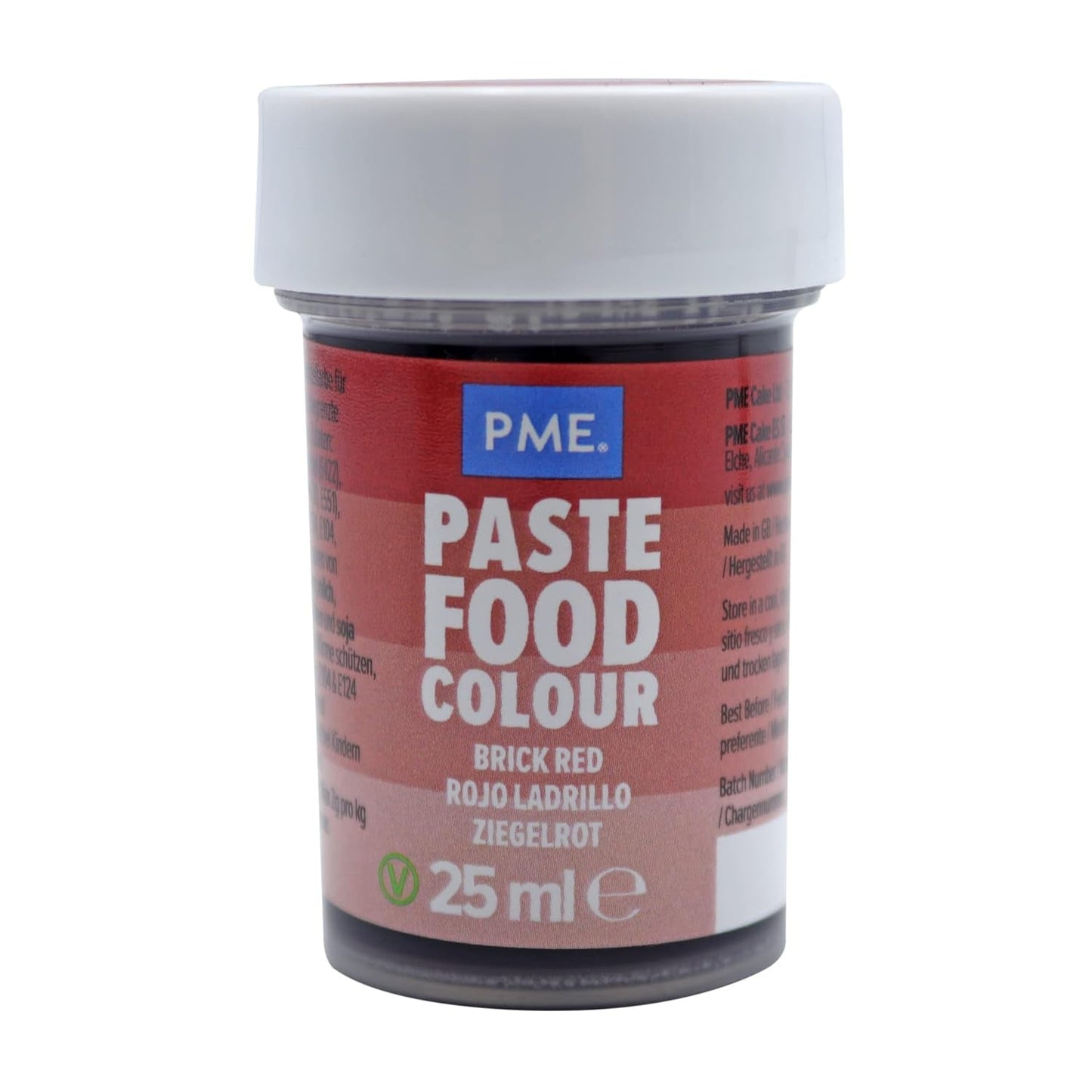 Pasta koloryzująca do pieczenia - Ceglasta (25g)