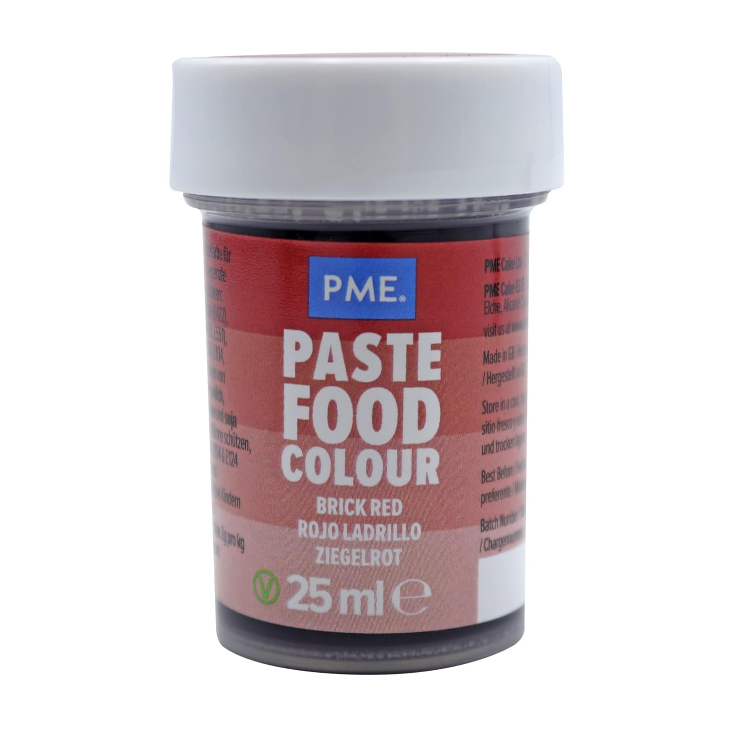 Pasta koloryzująca do pieczenia - Ceglasta (25g)