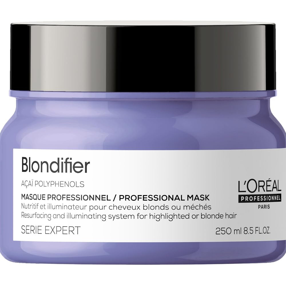 L'Oréal Professionnel | Odżywcza maska do włosów blond i rozjaśnianych, ekstrakt z owoców Açai, Serie Expert, maska do blond Maska do włosów Naty Shop