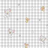 Jeszcze nie Kołdra 100% bawełna, wzór Tom Jerry Vichy, na łóżka o szerokości 90 cm (90 X 200 cm) Kołdry i kołdry Naty Shop