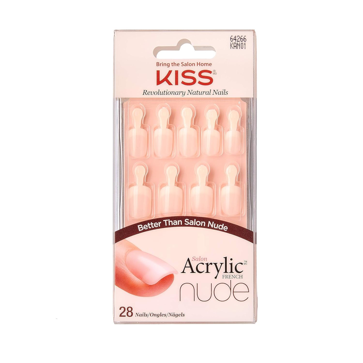 Kiss Nude Nails Cashmere & Nude Nails Niesamowite paznokcie