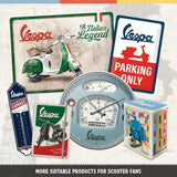 Nostalgic-Art Retro Pudełko na kawę, 1,3 L, Vespa - Italian Classic - Pomysł na prezent dla fanów skuterów, Oryginalny produkt licencjonowany (OLP), Dekoracja warsztatu Vintage Design, Dekoracja warsztatu Vintage Design Pudełka do przechowywania żywności Sklep Naty