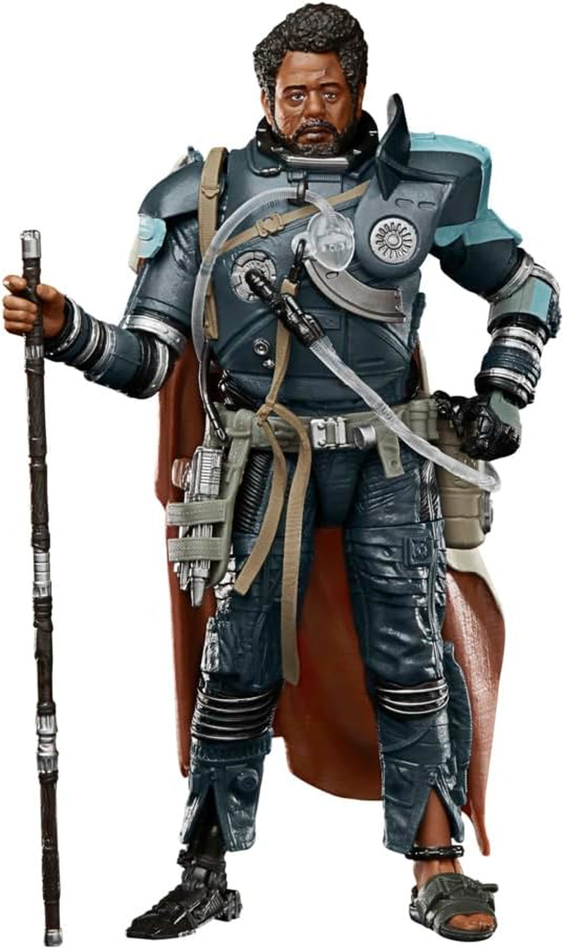 Gwiezdne Wojny Czarna seria Saw Gerrera 15 Cm Łotr 1: historia kolekcjonerska Duża figurka dla dzieci w wieku powyżej 4 lat Figurki Naty Shop Domyślny tytuł