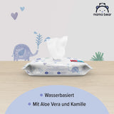 Naty Shop Mama Bear Sensitive Chusteczki dla niemowląt bezzapachowe