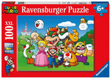 Puzzle dla dzieci 100 elementów XXL - Nintendo Super Mario Fun Puzzle Naty Shop Pojedyncze