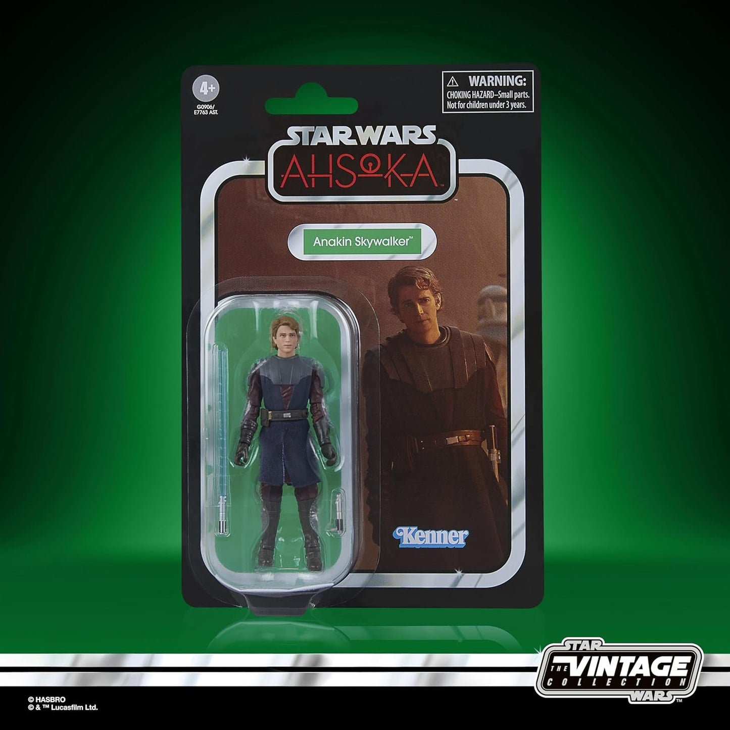 Kolekcja Vintage Star Wars Anakin Skywalker, Star Wars: Ahsoka Figurka, 9,5 cm Figurki Naty Shop