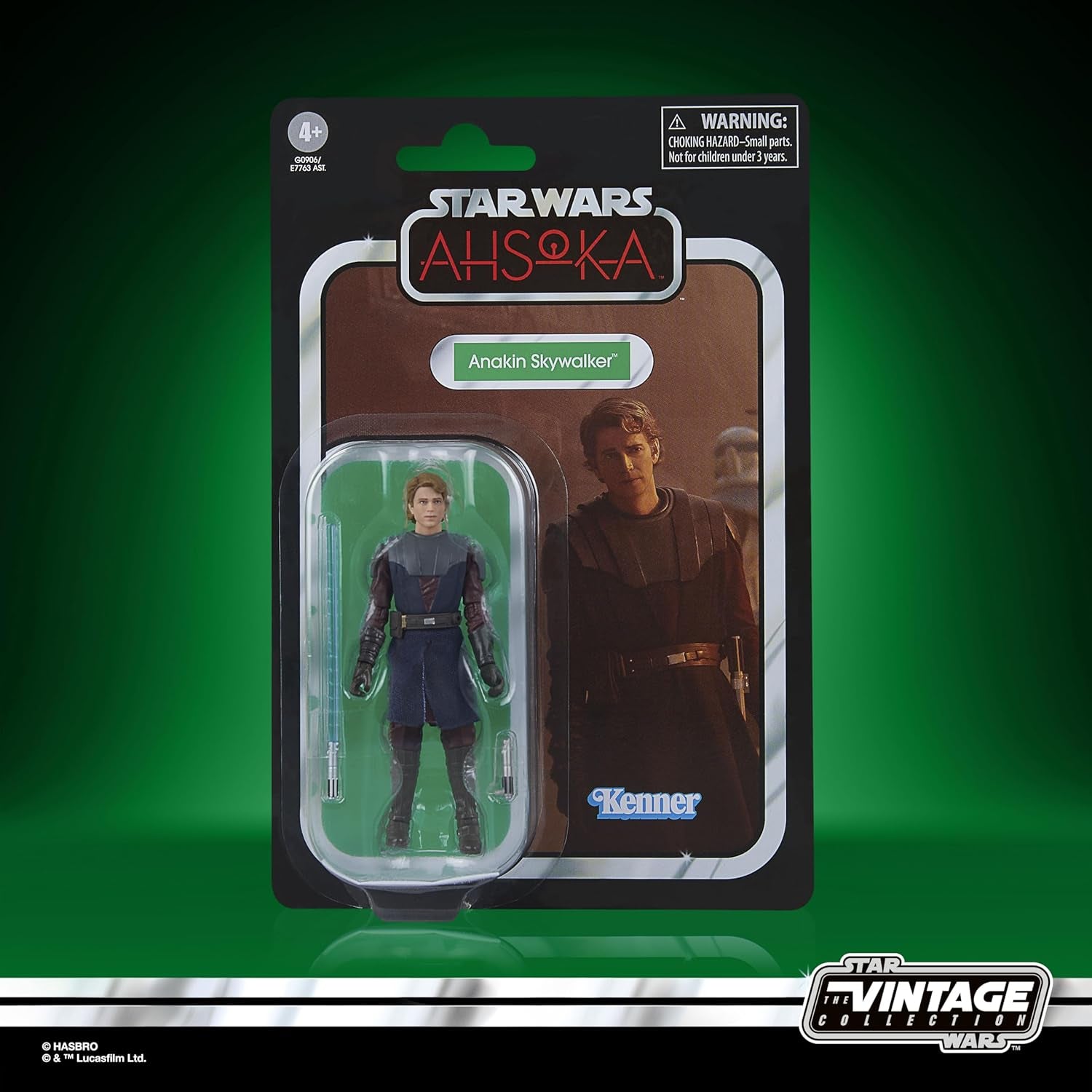 Kolekcja Vintage Star Wars Anakin Skywalker, Star Wars: Ahsoka Figurka, 9,5 cm Figurki Naty Shop