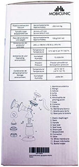 Mobiclinic ®, Laktator ręczny, marka europejska, ergonomiczny uchwyt Akcesoria Żywność i karmienie piersią Sklep Bebe Naty