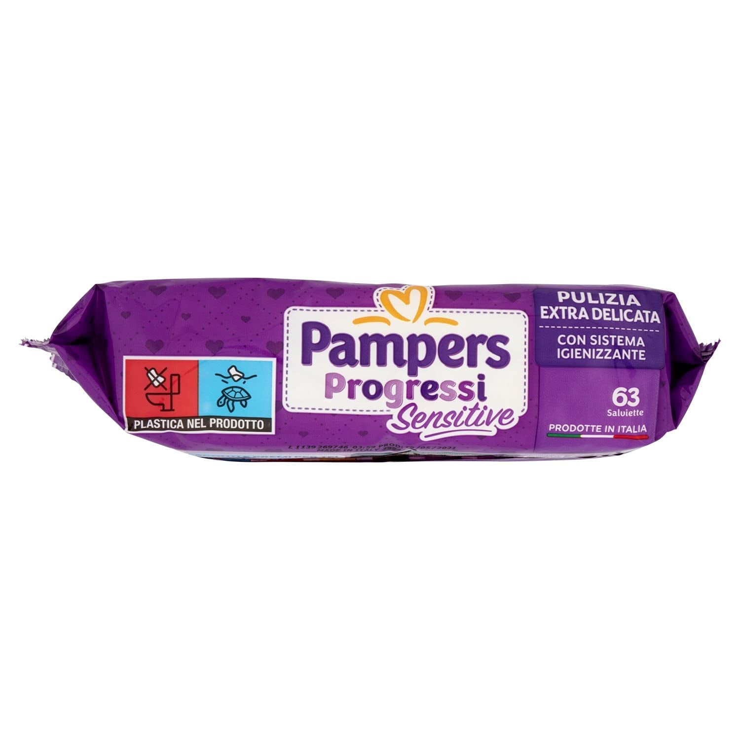 Chusteczki nawilżane PAMPERS Sensen, opakowanie uzupełniające 56