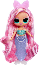KUPA ŚMIECHU. Niespodzianka! Tweens - Lola Waves Mermaid - modna lalka ze zmieniającym kolor ogonem, ruchomą płetwą i pięknymi dodatkami - zabawka dla dzieci i kolekcjonerów od 4 lat Naty Shop Lola Waves Dolls