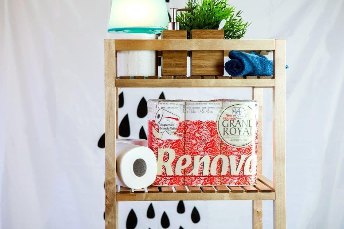 Papier toaletowy Renova Grand Royal, 18 rolek Premium XXL, 4 warstwy, miękki i trwały
