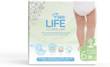 Pieluszka Freelife Baby Cash, Größe 6 (18 Kg Und +), 1 X 35 = 35 pieluch Naty Shop Taille 6 (140 Unité)