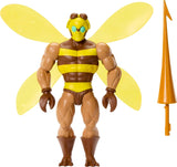 Masters of the Universe Origins Figurka Buzz-Off z kolekcji kreskówek, około 14 cm wzrostu, z telewizji z lat 80., Przywódca pszczół ze skrzydłami i okularami z oszczepem, JBM88 Figurki Naty Shop Domyślny tytuł