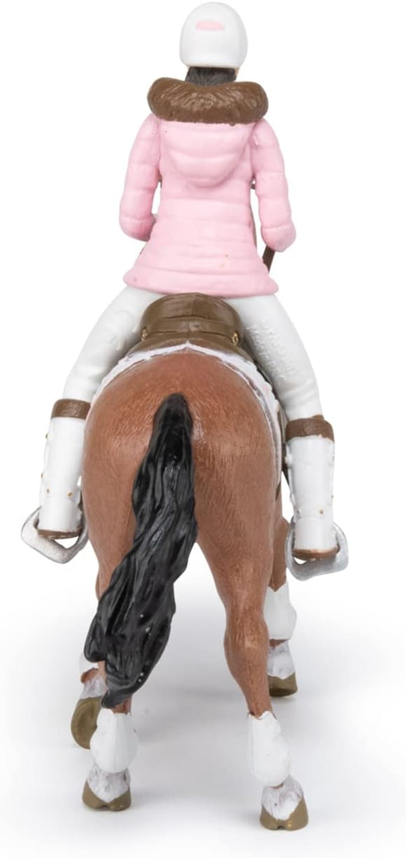 PAPO - Figurka konia - Rider Fashion Zima, pasja do jazdy konnej, zabawka dla dzieci od 3 lat. Figurki akcji Naty Shop