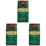 Jacobs Café Crema Gold Kaffeebohnen 1Kg – Vollmundig, Aromatisch, Fruchtige Notes, Arabica & Robusta Bohnen, Intensität 5/10, Ideal Für Café Crema Naty Shop Krönung Crema 3 x 1 Kg